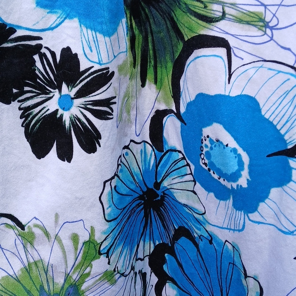 Roulette Floral Beautiful Dress 97% Cotton Size 8. Old Money Cruisewear - Picture 5 of 12